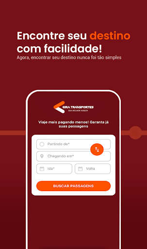 Android application Gira Transportes screenshort