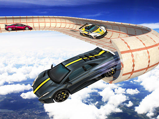 City Sports Car Racing Stunts screenshot 12