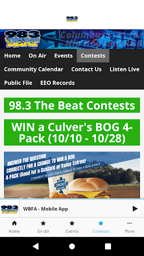 98.3 The Beat Screen 3