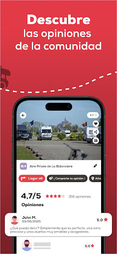 CaraMaps - Áreas Autocaravana screenshot 4