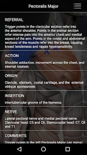 Muscle Trigger Point Anatomy Screenshot