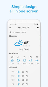 Minimal Weather - Simple accur 1.2 APK + Mod (Free purchase) for Android