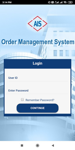 Android application AIS OMS screenshort