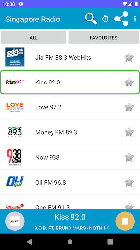 Android application Radio Singapore FM + Online screenshort