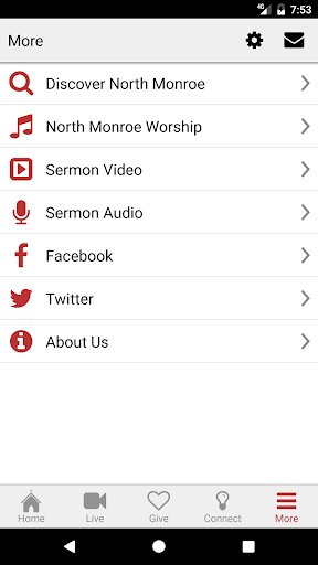 North Monroe Baptist Church Screen 3