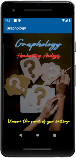 Android application Graphology - Handwriting Test screenshort