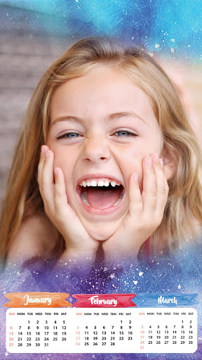 Android application Monthly Photo Calendar screenshort