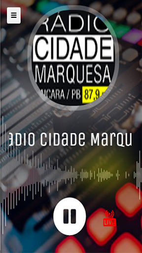 Android application Rádio Cidade Marquesa screenshort