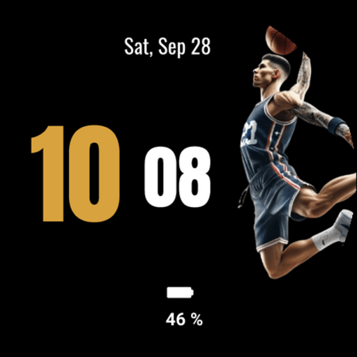 BASKETBALL DUNKER watch face Logo