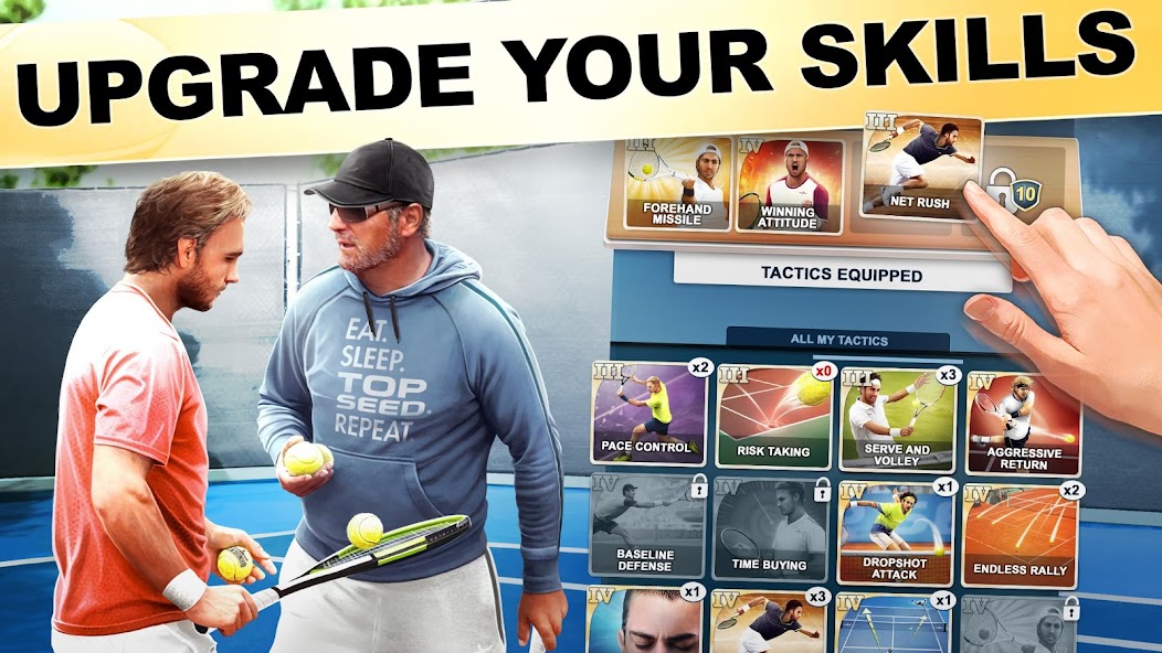 TOP SEED Tennis Manager 2024 2.62.1 APK + Mod (Unlimited money) for Android