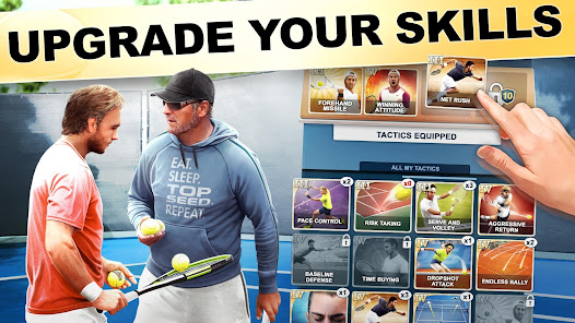 TOP SEED Tennis Manager 2023 Mod APK 2.60.2 (Unlimited money) Gallery 1