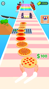 عداء البيتزا: لعبة بيتزا ستاك