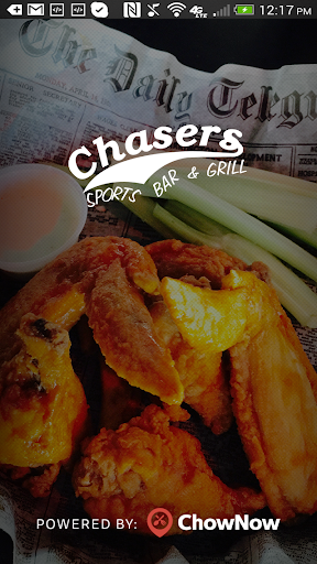 Android application Chasers Sports Bar & Grill screenshort