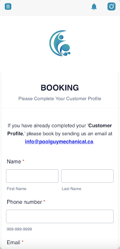 Pool Guy Mechanical Services Screen 3