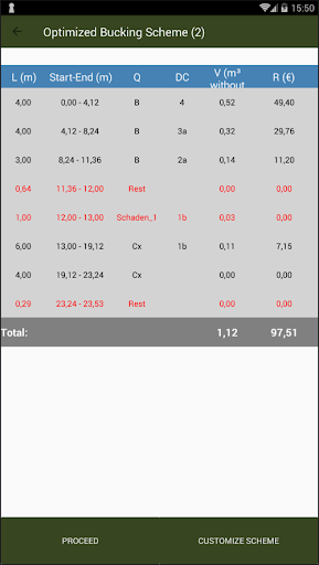 T4E Bucking App Screen 3