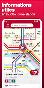 Métro de Paris et Itinéraires