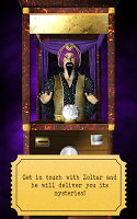 screenshot of Zoltar fortune telling 3D
