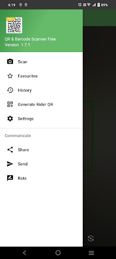 Android application QR & Barcode scanner/reader screenshort