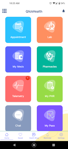 QlickHealth Screen 2
