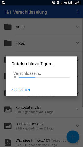 1&1 Verschlüsselung Screen 3