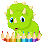 Dinosaur Kids Coloring Book icon