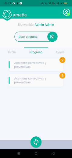 Android application Amatia screenshort
