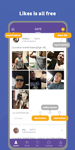 Gaychat : Dating app for gays