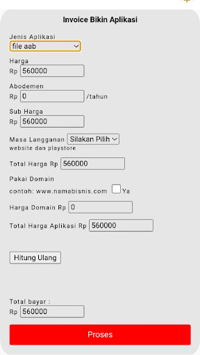 Android application 5satu3 screenshort