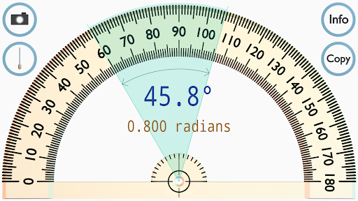 Android application Protractor screenshort