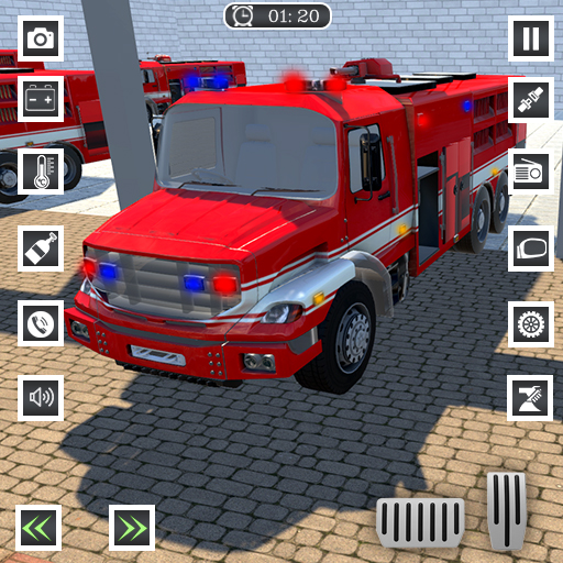 Firefighter Fire Truck 3d Game