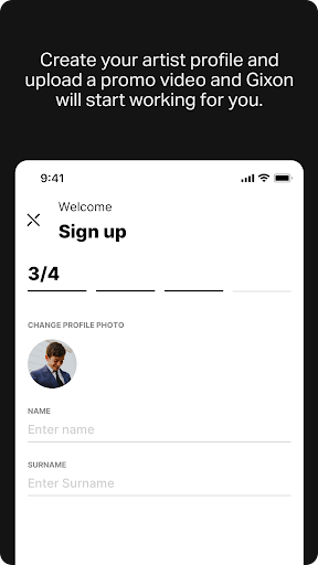Gixon Artist: Play & Get Paid. Screen 2