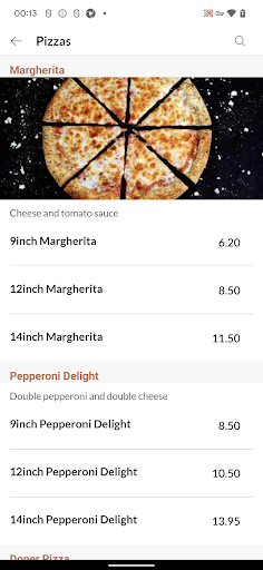 Pizza Time Screen 3