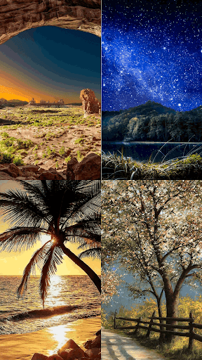 Android application Wallpaper Aesthetic screenshort