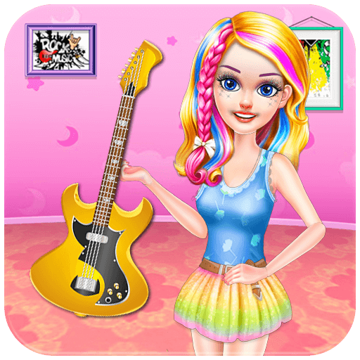 Rockstar girls concert logo