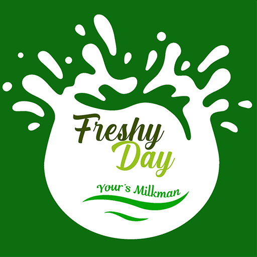 Freshy Day: Cow milk delivery logo