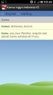 Kamus Inggris-Indonesia For PC installation