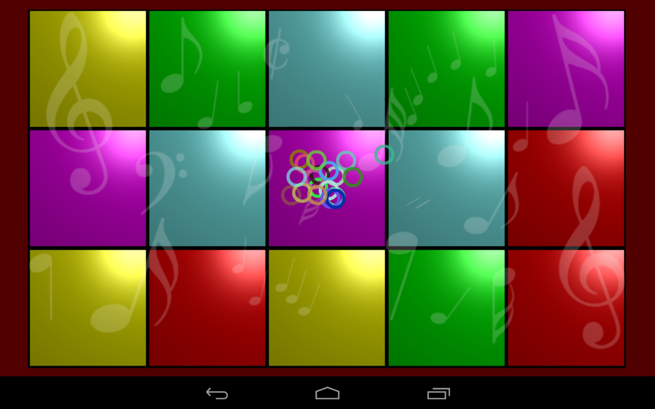 Android application Baby’s Musical Buttons screenshort