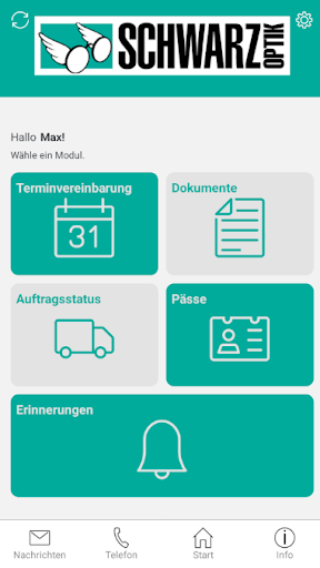 Android application Schwarz Optik - Die Kunden app screenshort