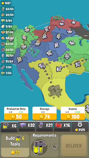 Android application Factory Empire screenshort