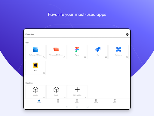 Screenshot of Intelligent Hub
