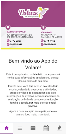 Android application Volare Kids screenshort