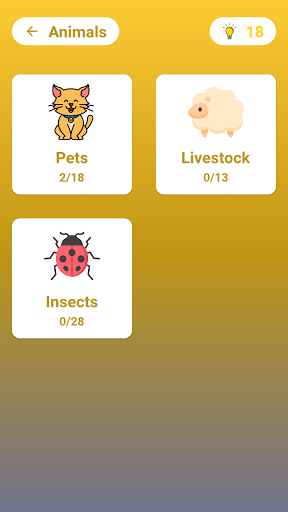 Themed Crossword Puzzles Screen 2