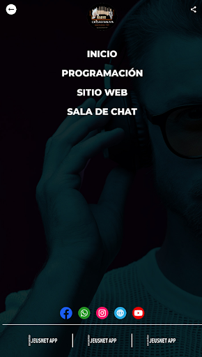 Android application Radio Cristo Salva screenshort