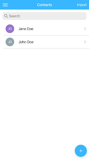 BizText SMS Screen 2