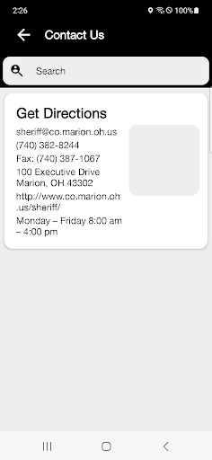 Marion County Sheriff Screen 3