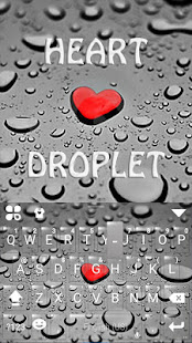 Droplet Love Keyboard Theme android2mod screenshots 3