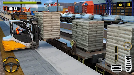 Forklift เกมแม็คโคร Simulator