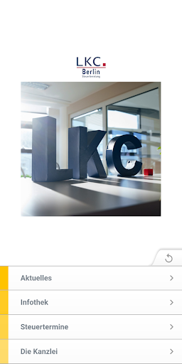 Android application LKC Berlin Steuerberatung screenshort