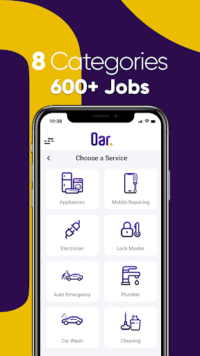 Oar App Screen 2