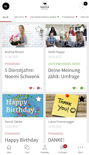 Android application TT Trauffer Team screenshort
